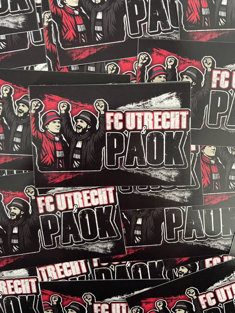 Utrecht & Paok stickers