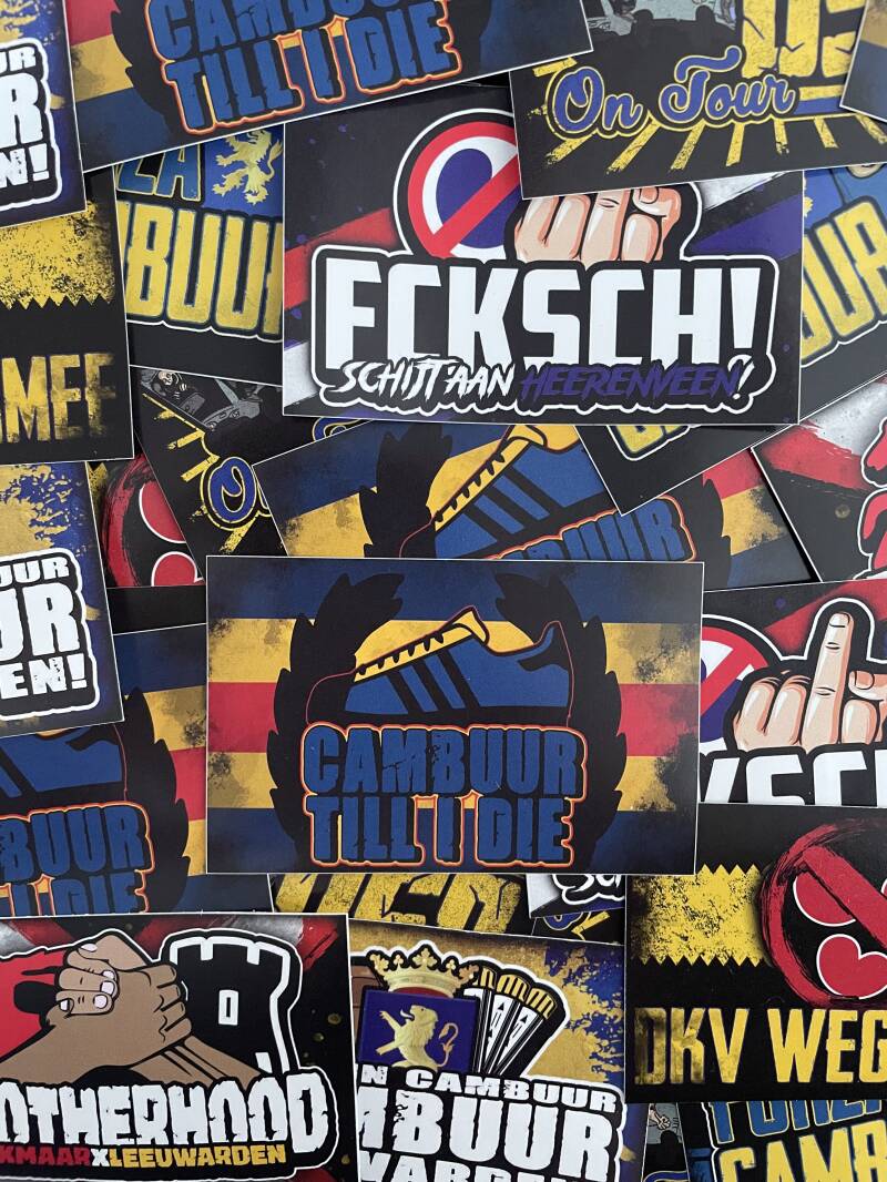 Leeuwarden Sticker Mix