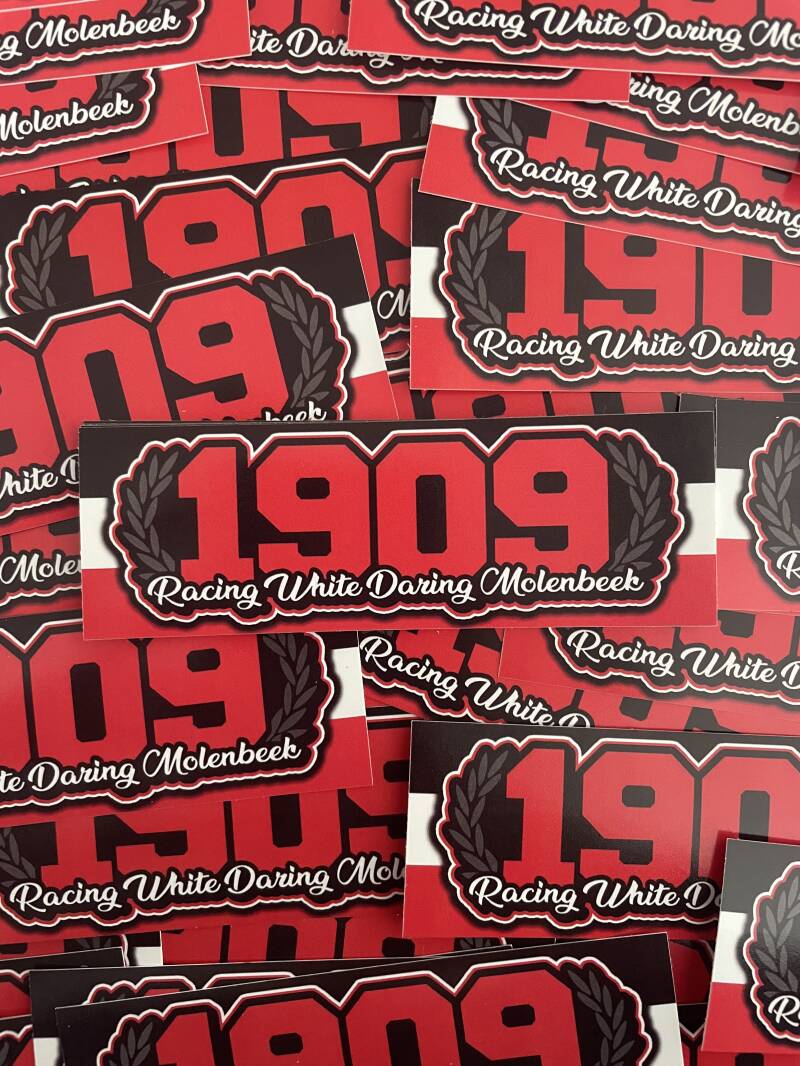 1909 Racing White Daring Molenbeek stickers