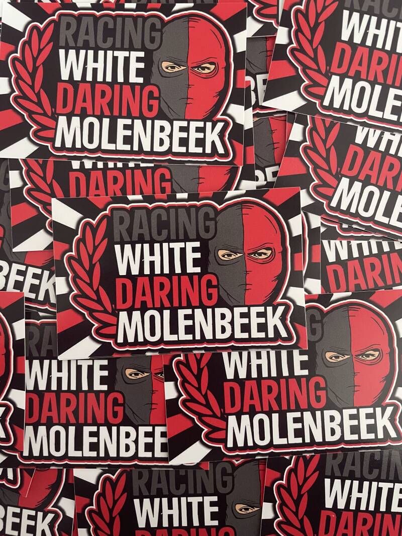 Racing White Daring Molenbeek stickers