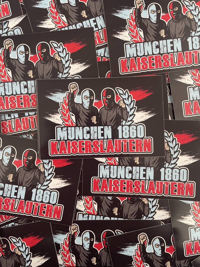 München 1860 X Kaiserslautern Stickers