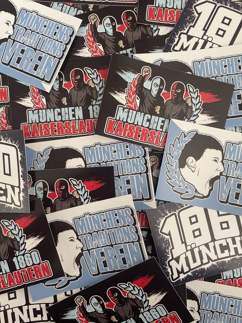 München 1860 Aufkleber mix