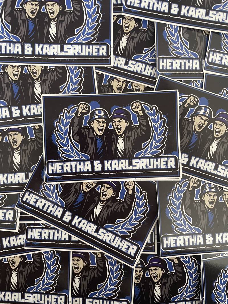 Hertha & Karlsruher Stickers