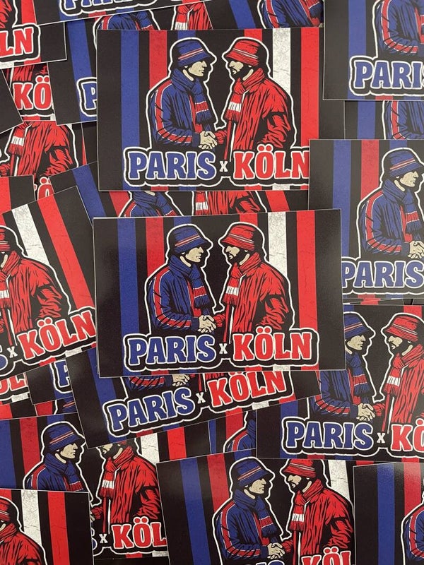 Paris X Köln Stickers