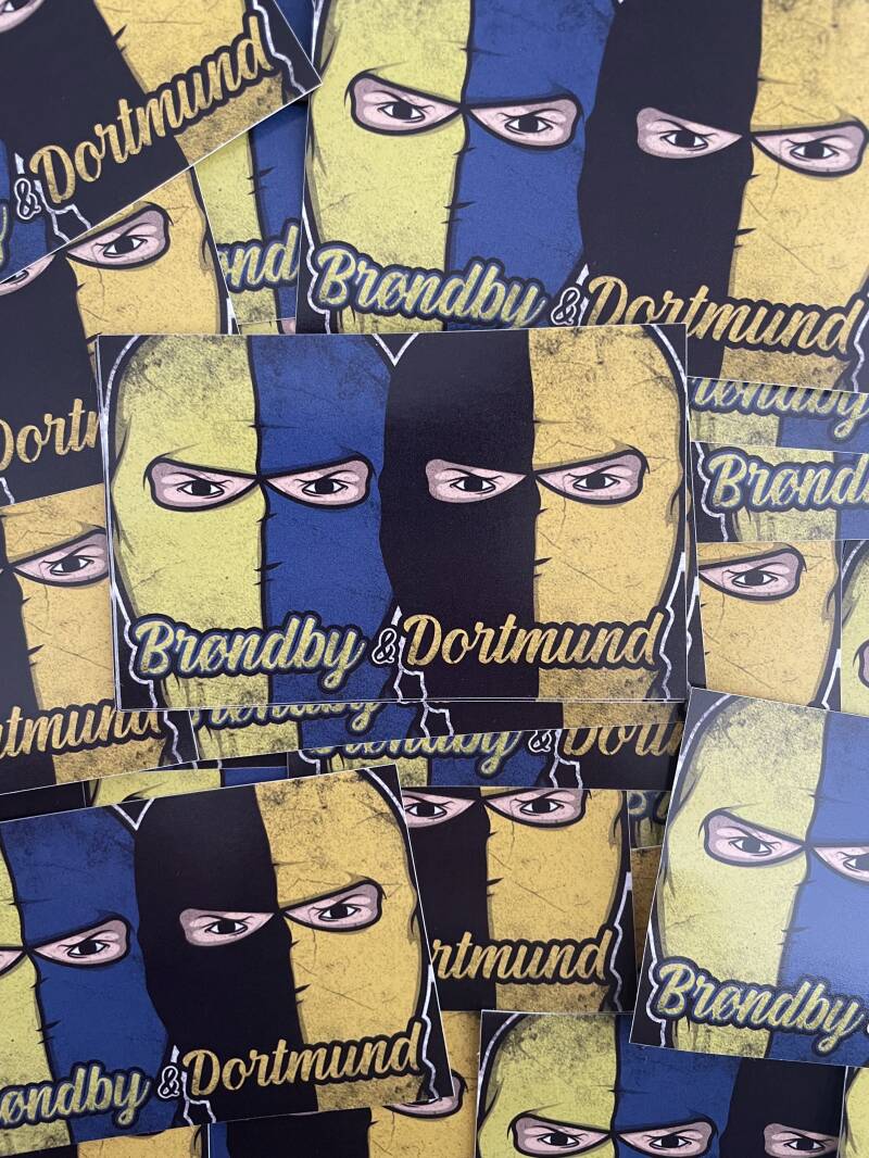 Brøndby X Dortmund Stickers