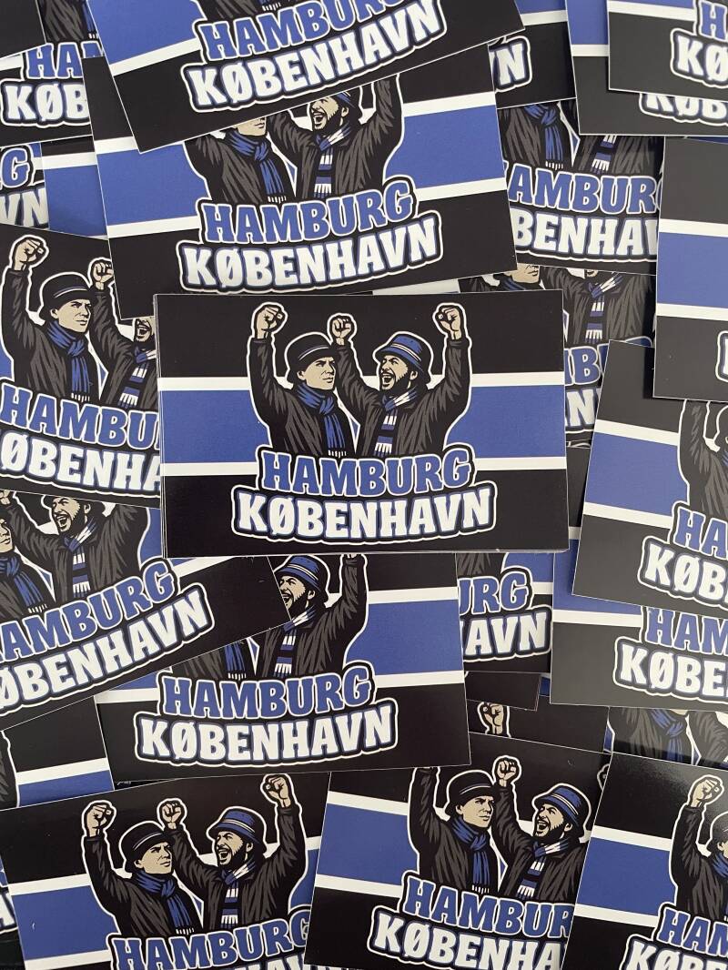 Hamburg X København Stickers