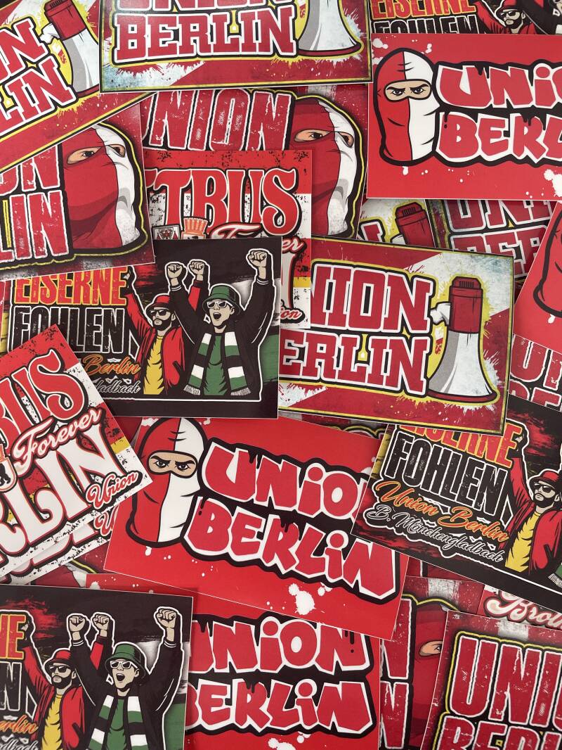 Union Berlin Stickers Mix