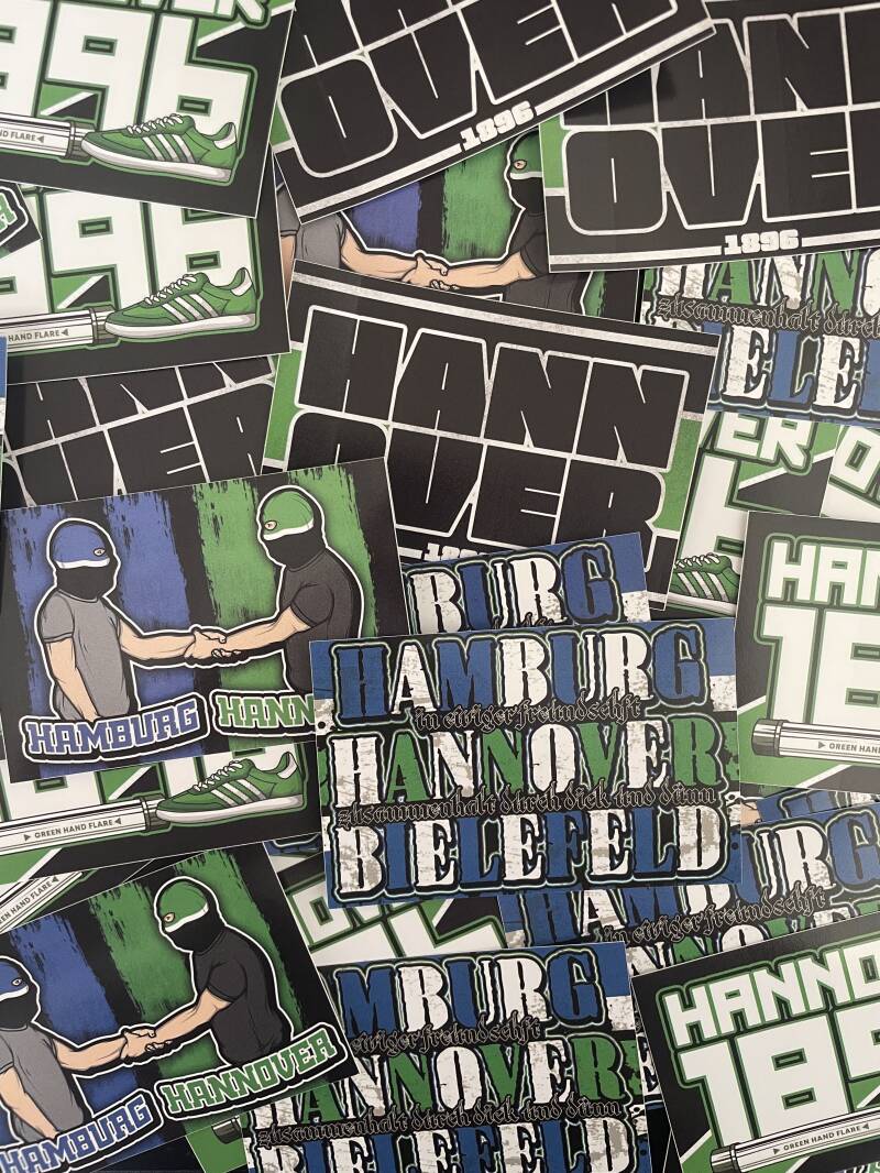 Hannover Sticker mix