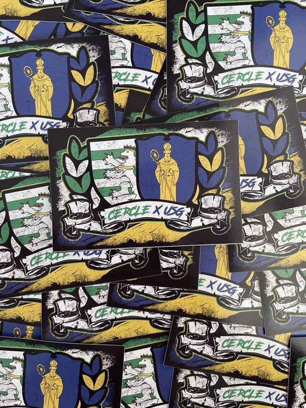 Cercle X USG stickers