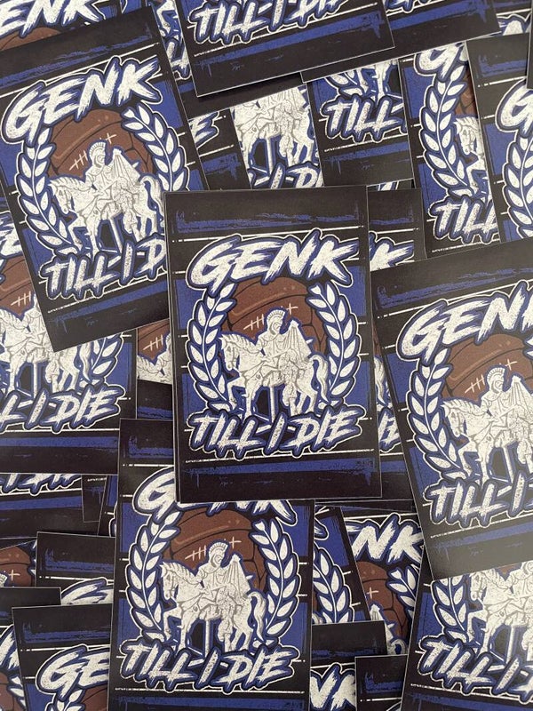 Genk Till I Die stickers
