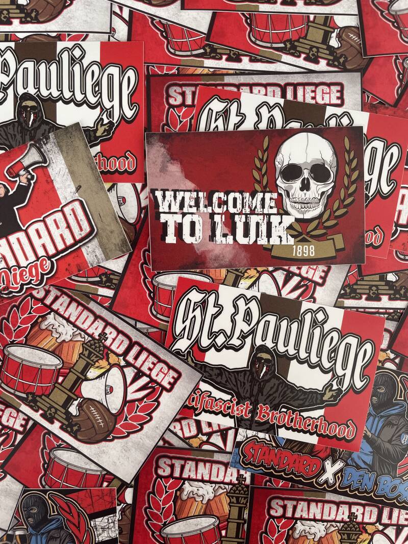 Standard de Liège sticker mix