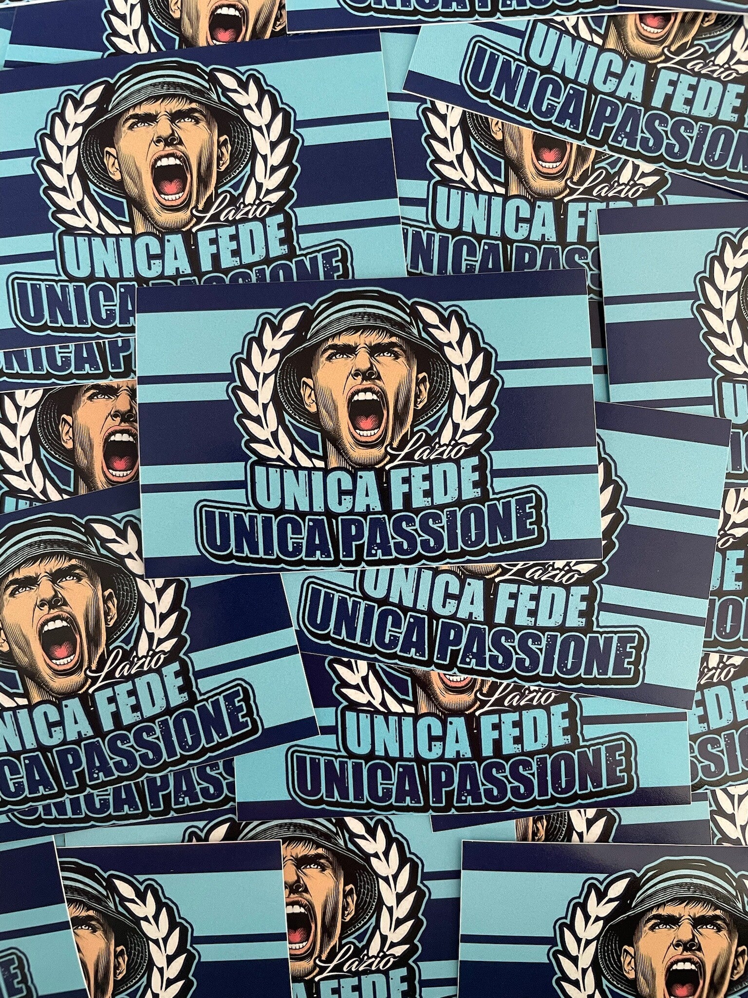 Unica Fede Unica Passione Stickers