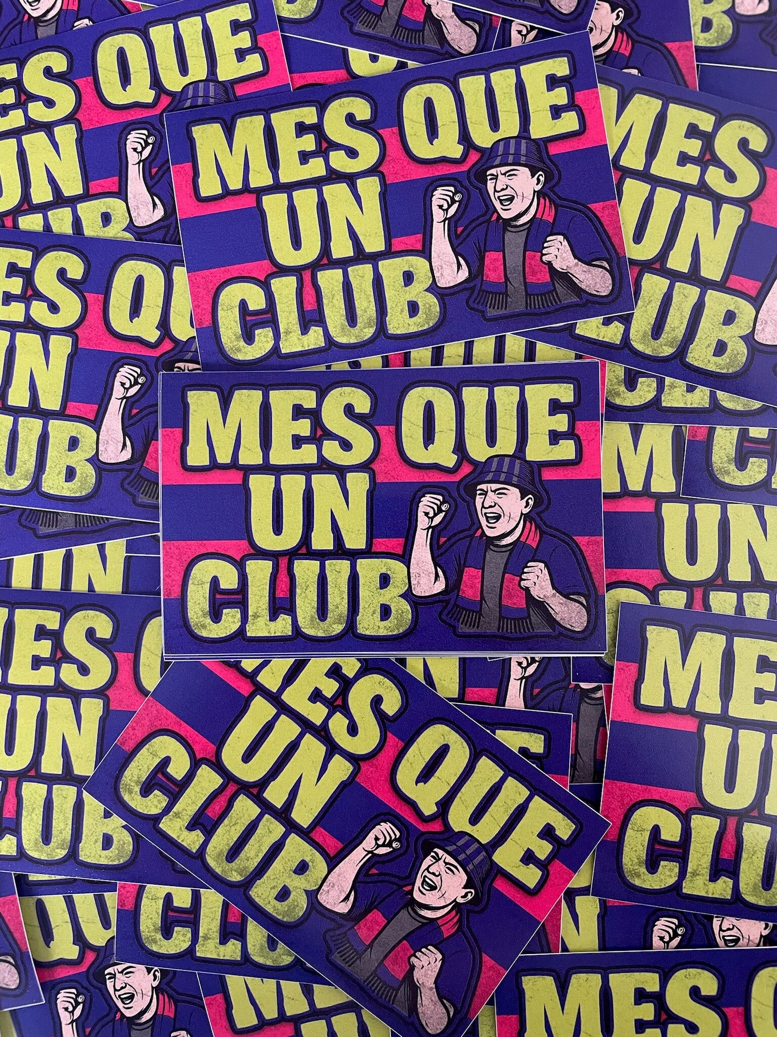 Mes Que Un Club Stickers