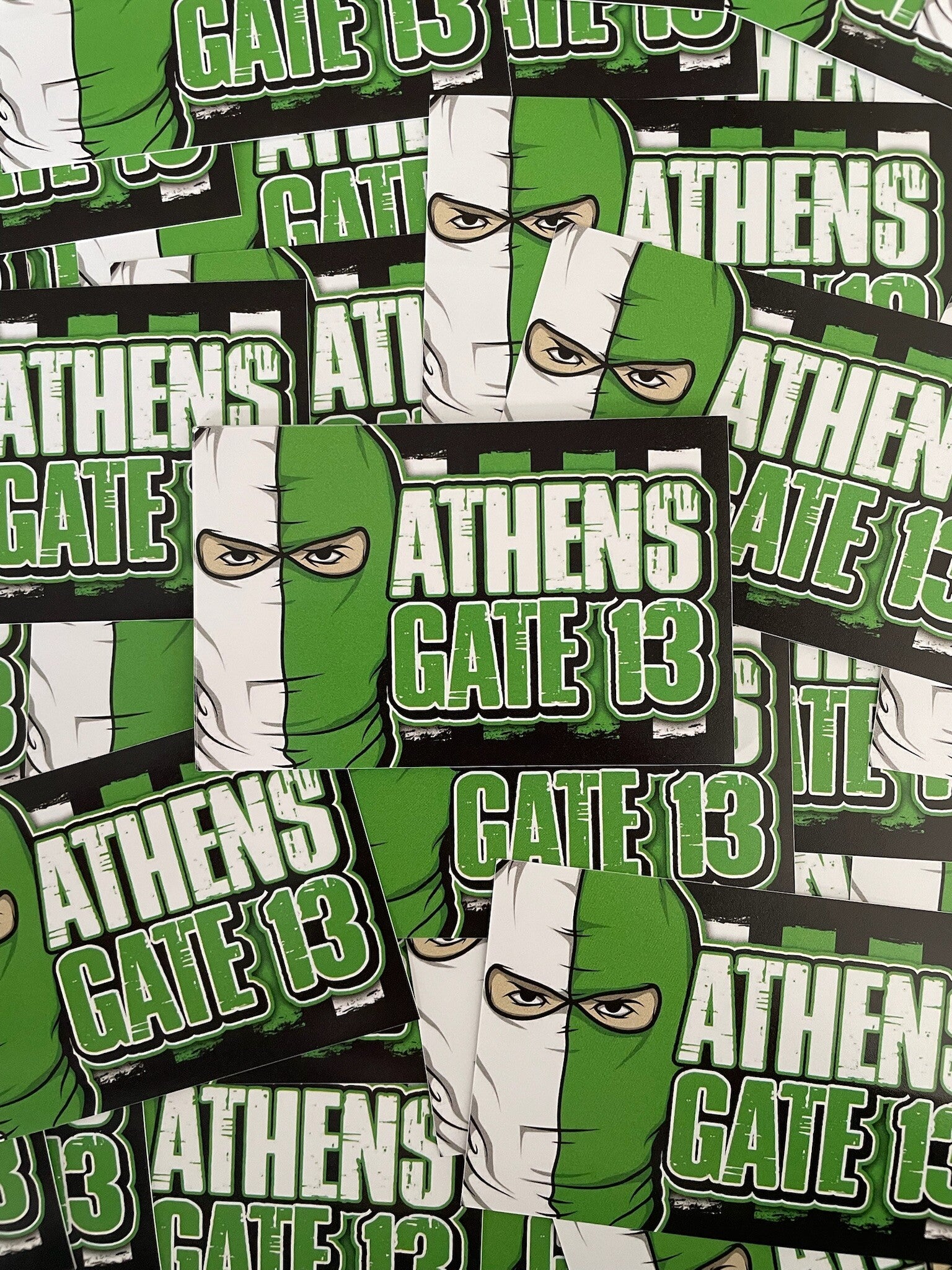 Athens Gate 13 Stickers