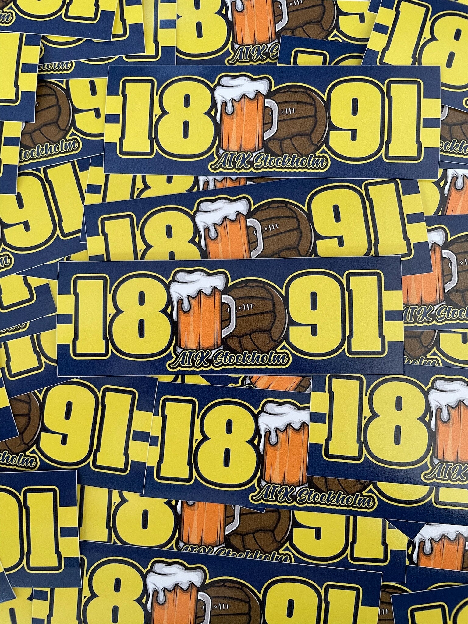 1891 AIK Stockholm Stickers