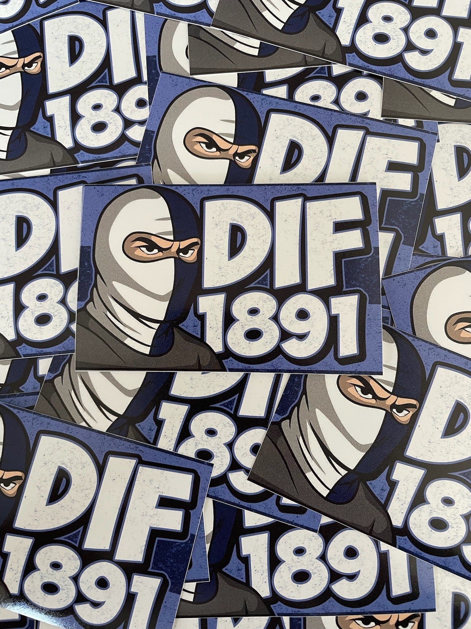 DIF 1891 Stickers