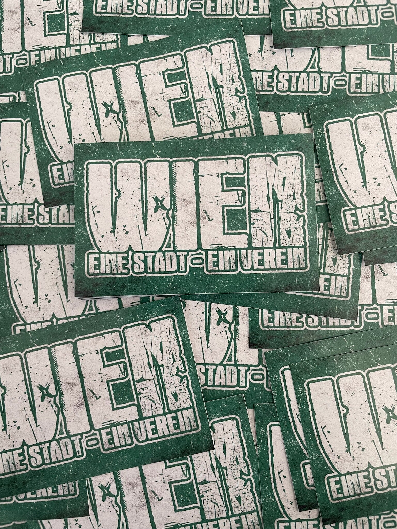 Wien Eine Stadt-Ein Verein Stickers