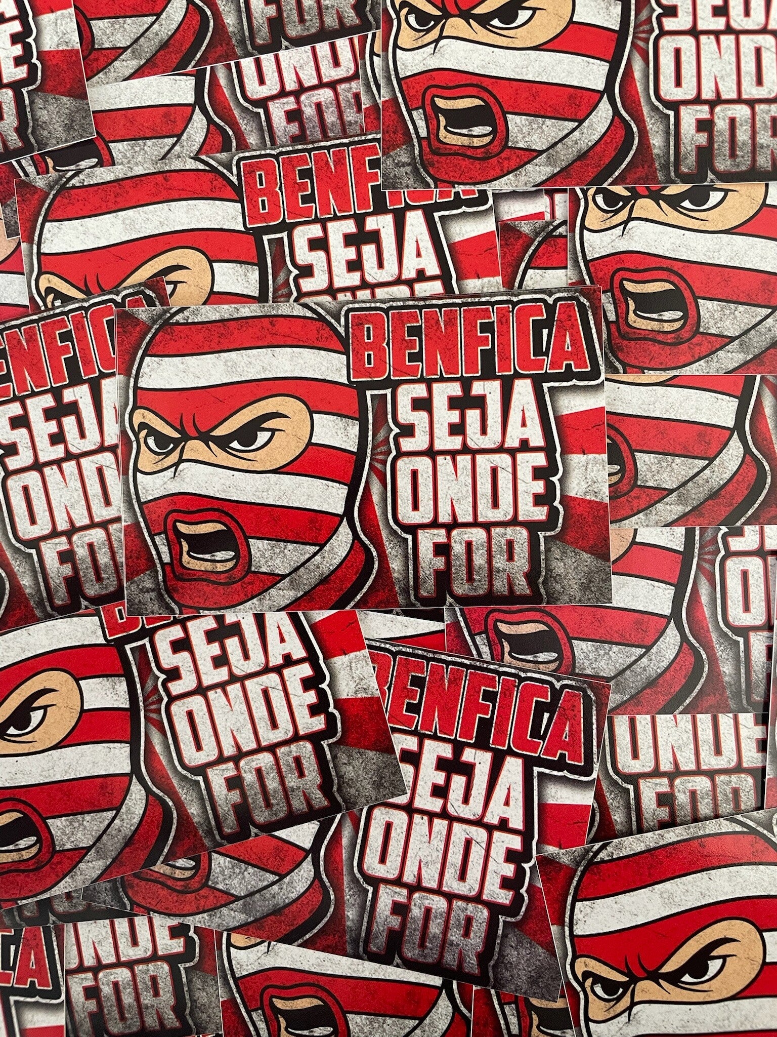 Benfica Seja Onde For Stickers