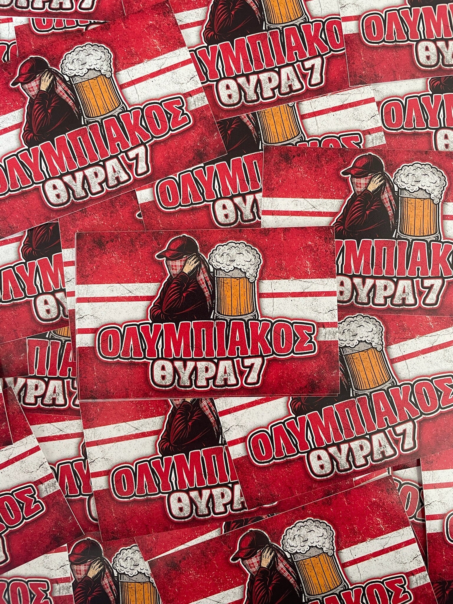 ΟΛΥΜΠΙΑΚΟΣ OYPA 7 Stickers