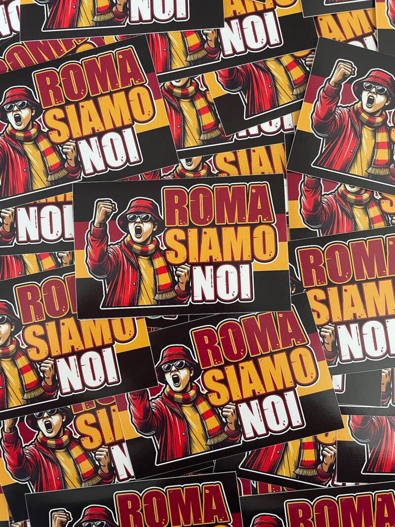Roma Siamo Noi Stickers