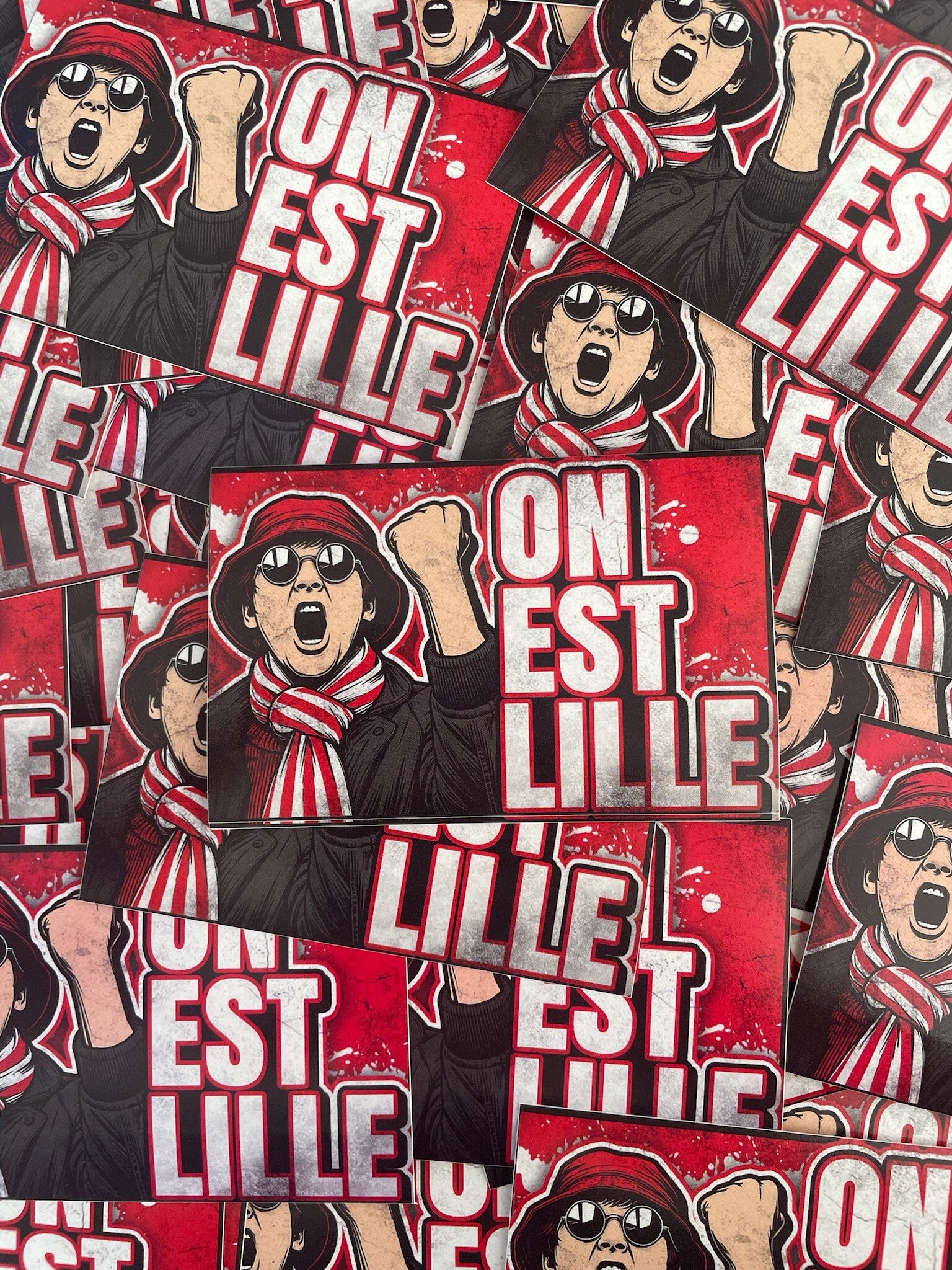 On Est Lille Stickers