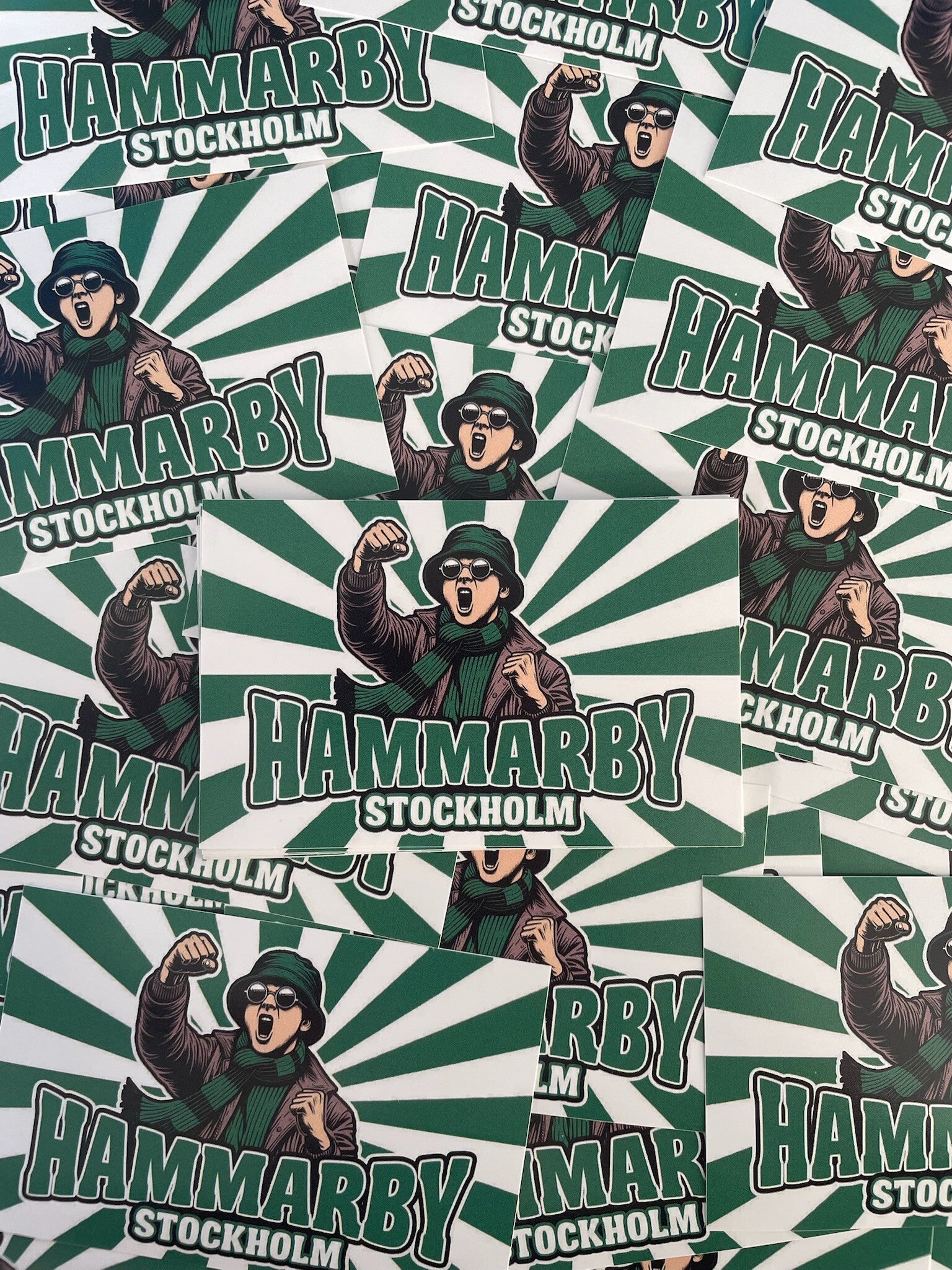 Hammarby Stockholm Stickers
