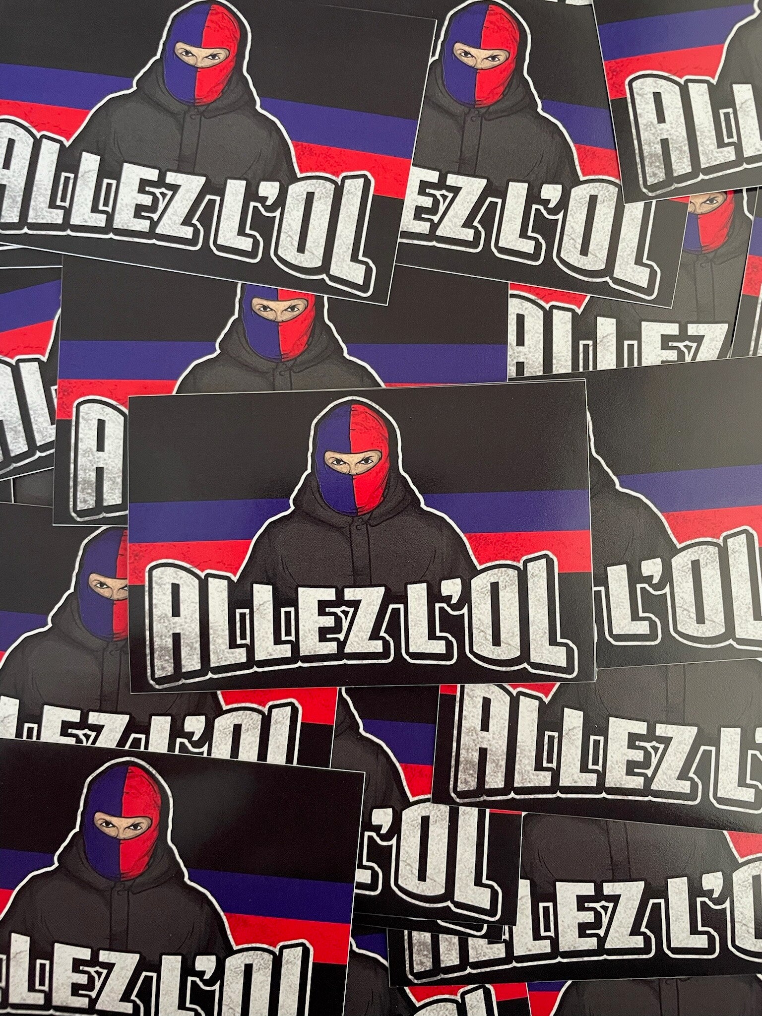 Allez l'OL Stickers