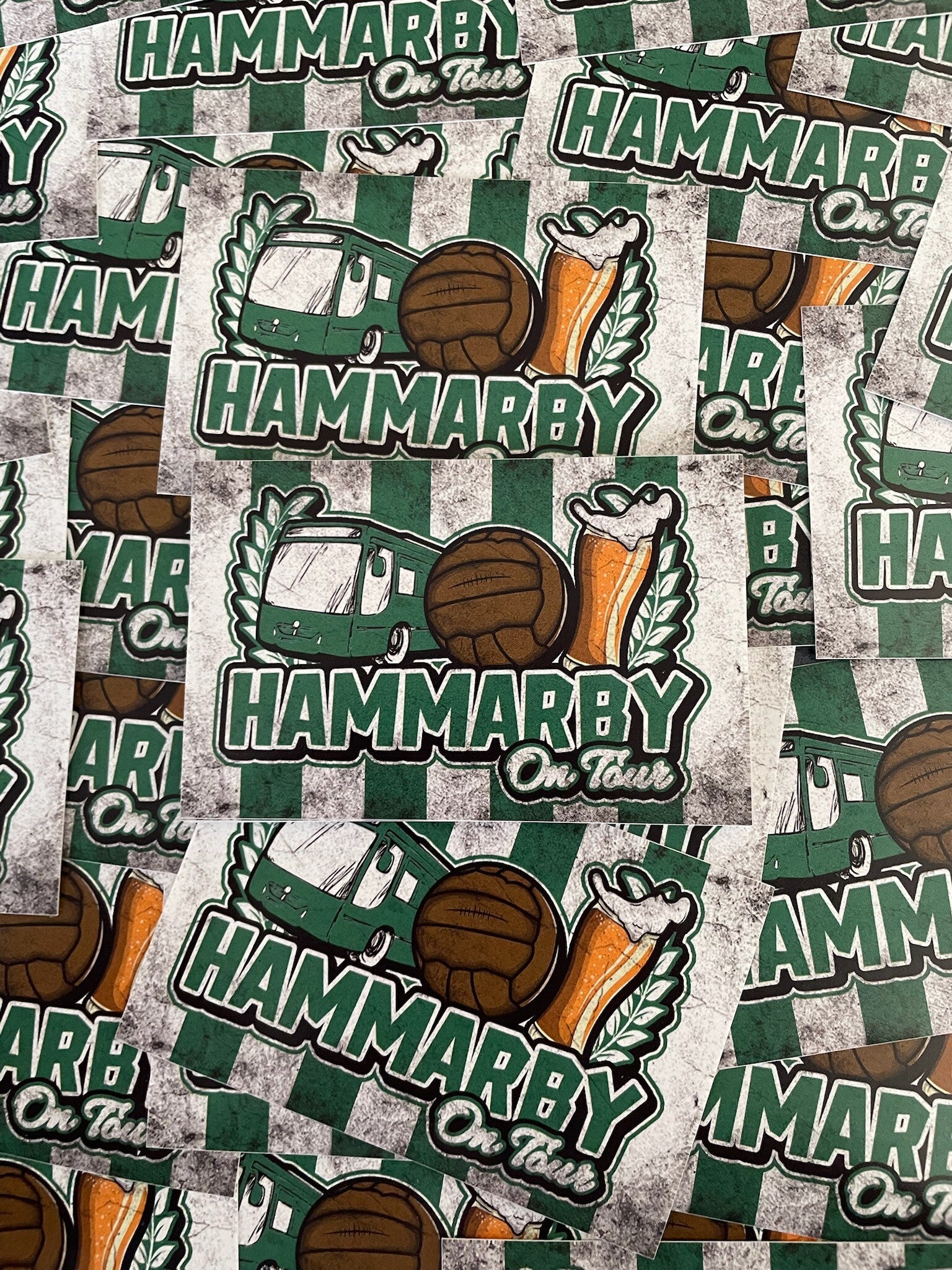 Hammarby ON Tour Stickers