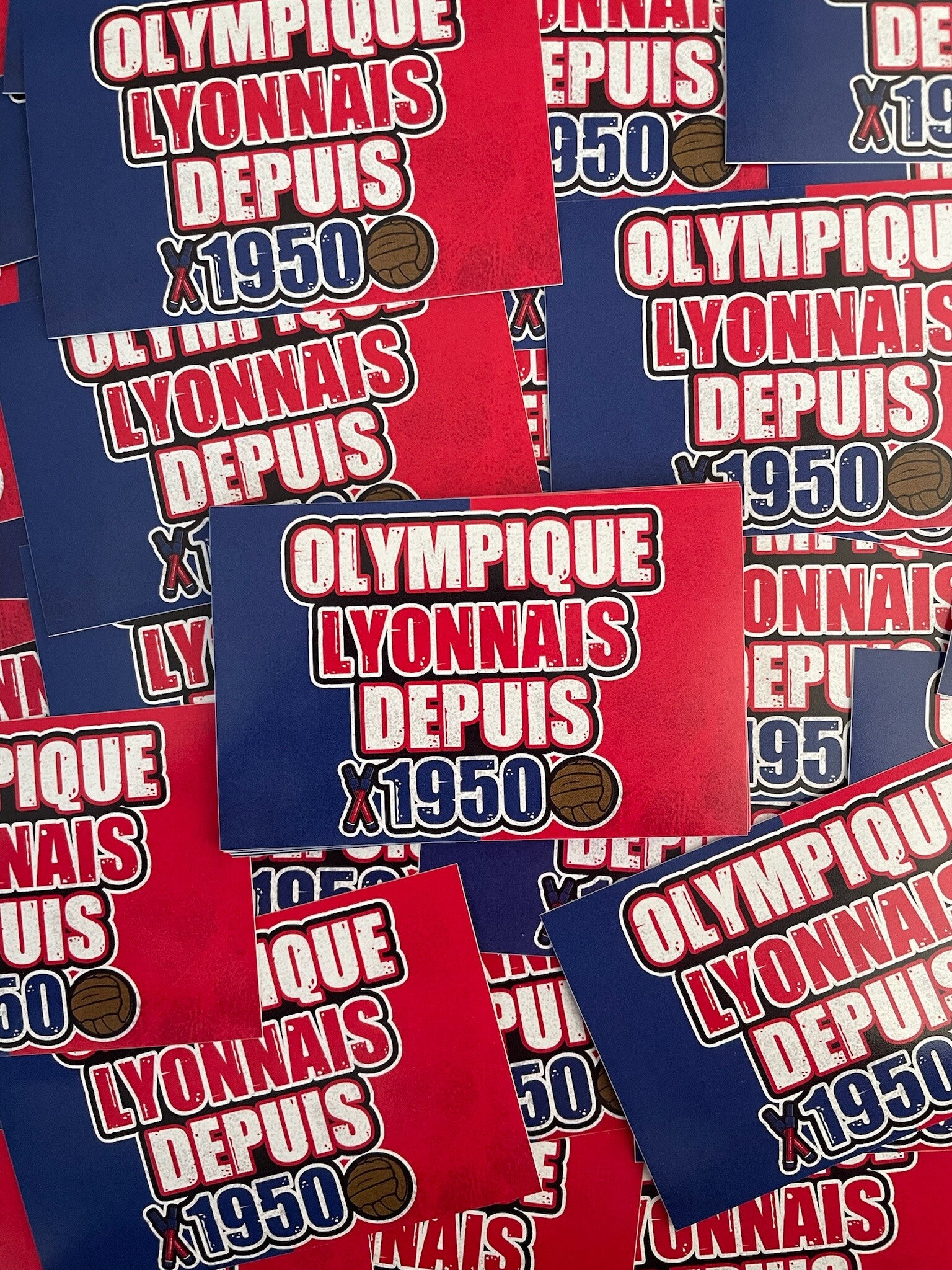 Olympique lyonnais Depius 1950 Stickers