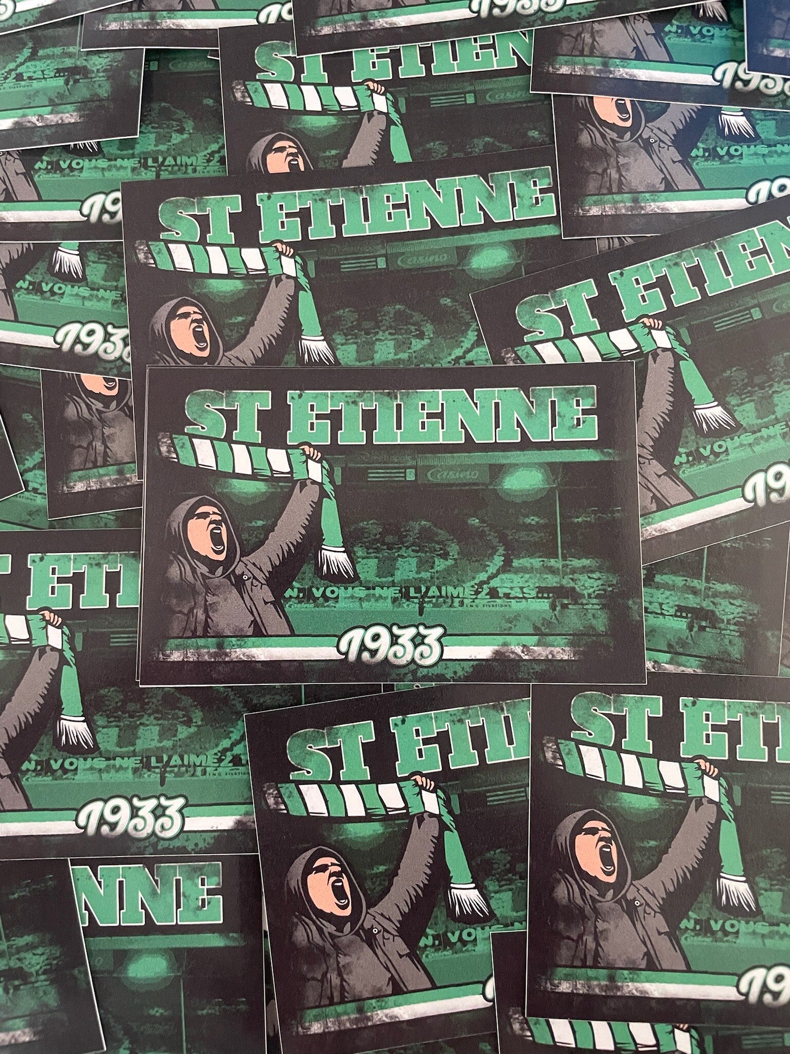 ST Etienne Stickers