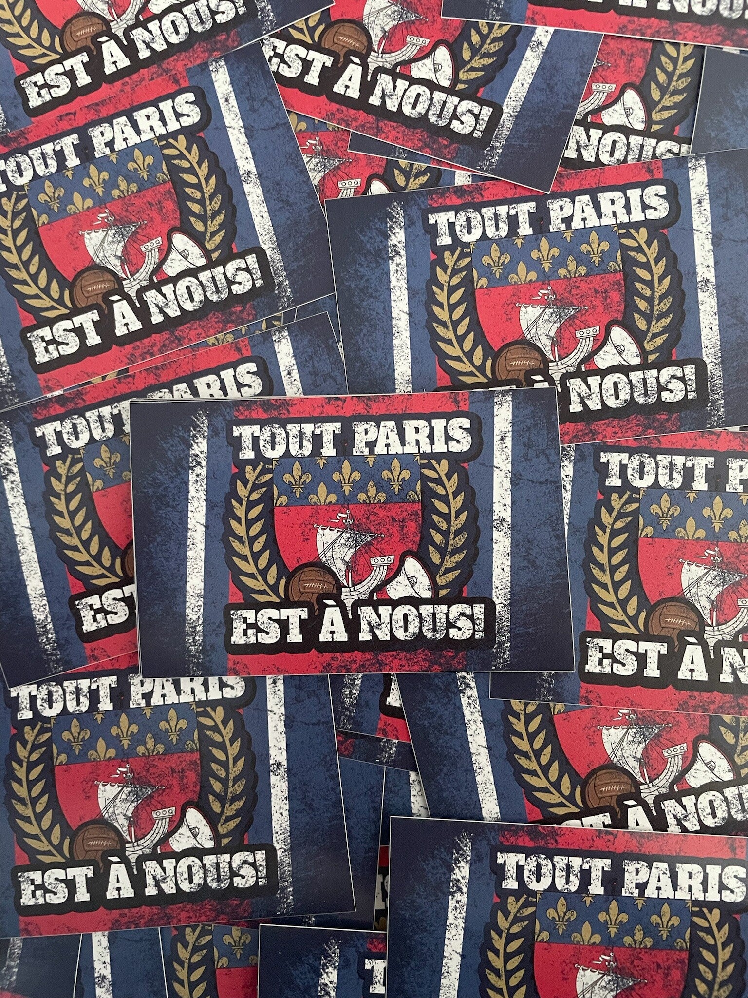 Tout Paris Est A Nous! Stickers