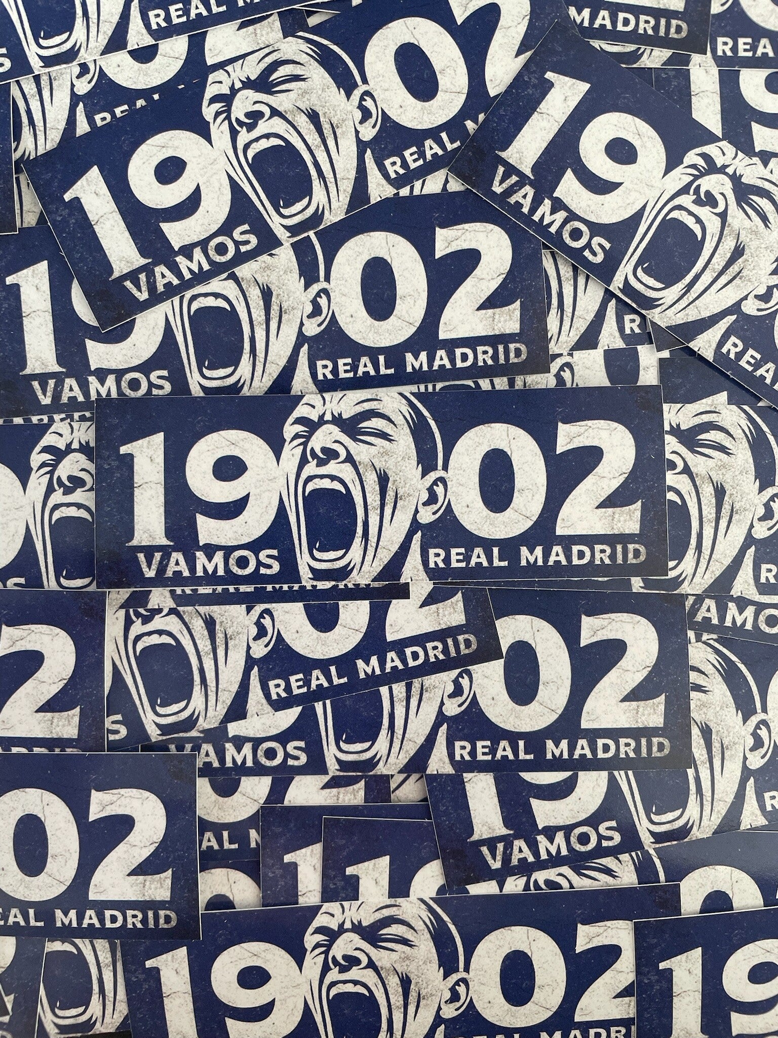 Vamos Real Madrid 1902 Stickers