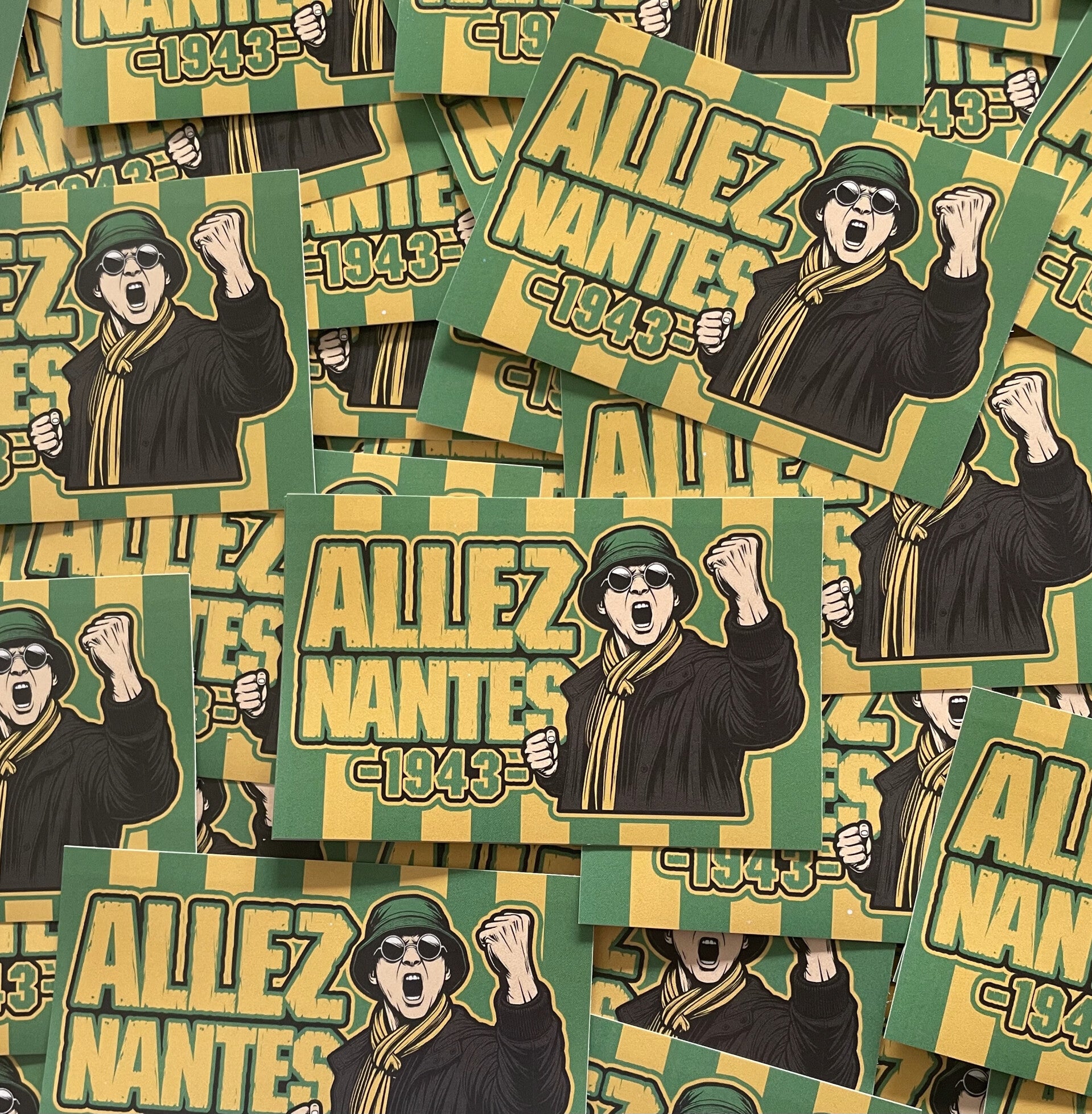 Allez Nantes Stickers