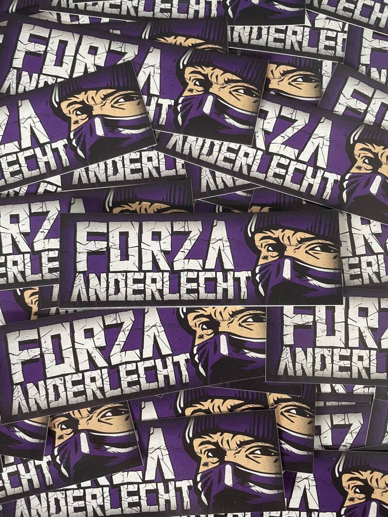 Forza Anderlecht stickers