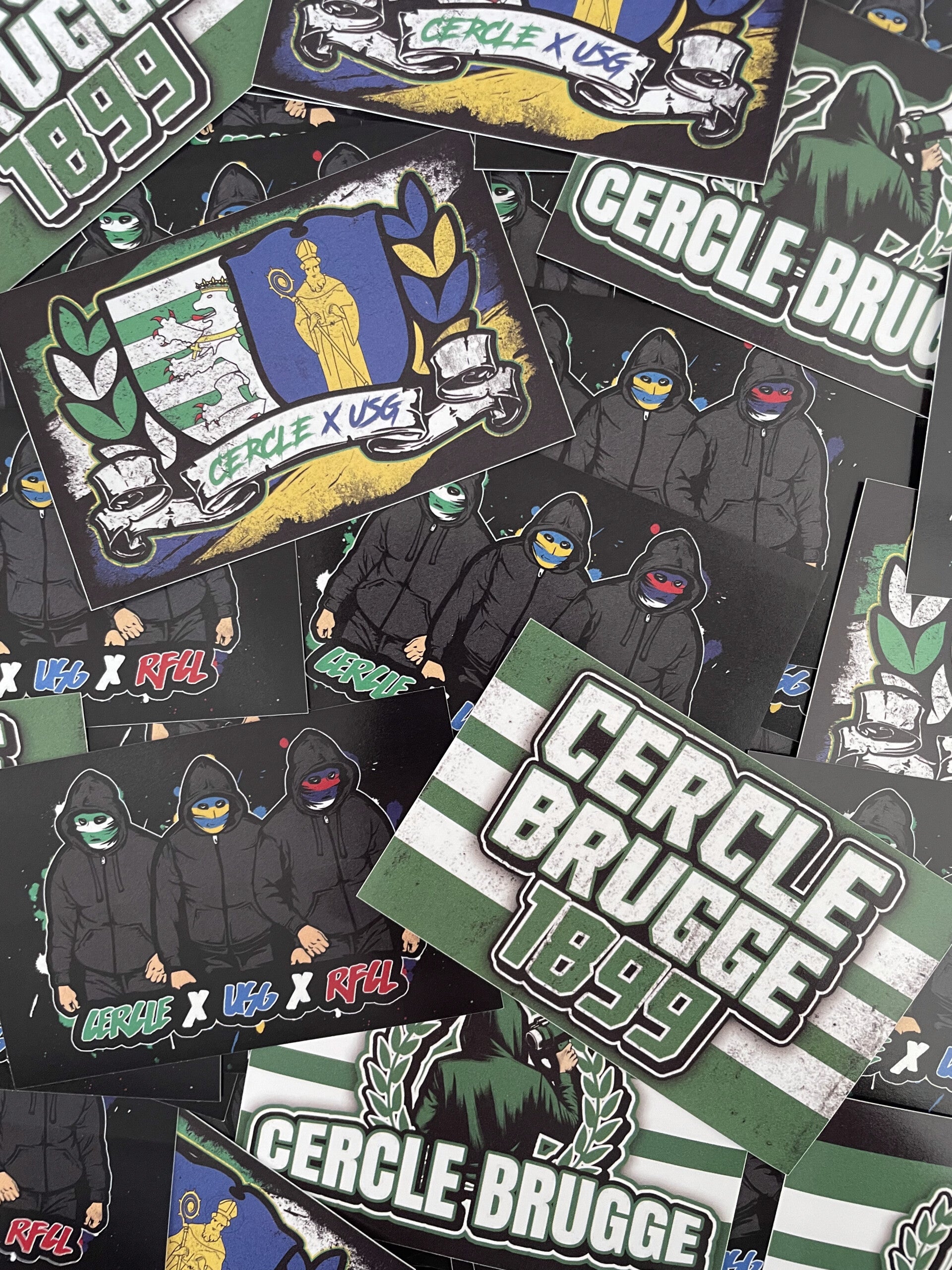 Cercle Brugge sticker mix