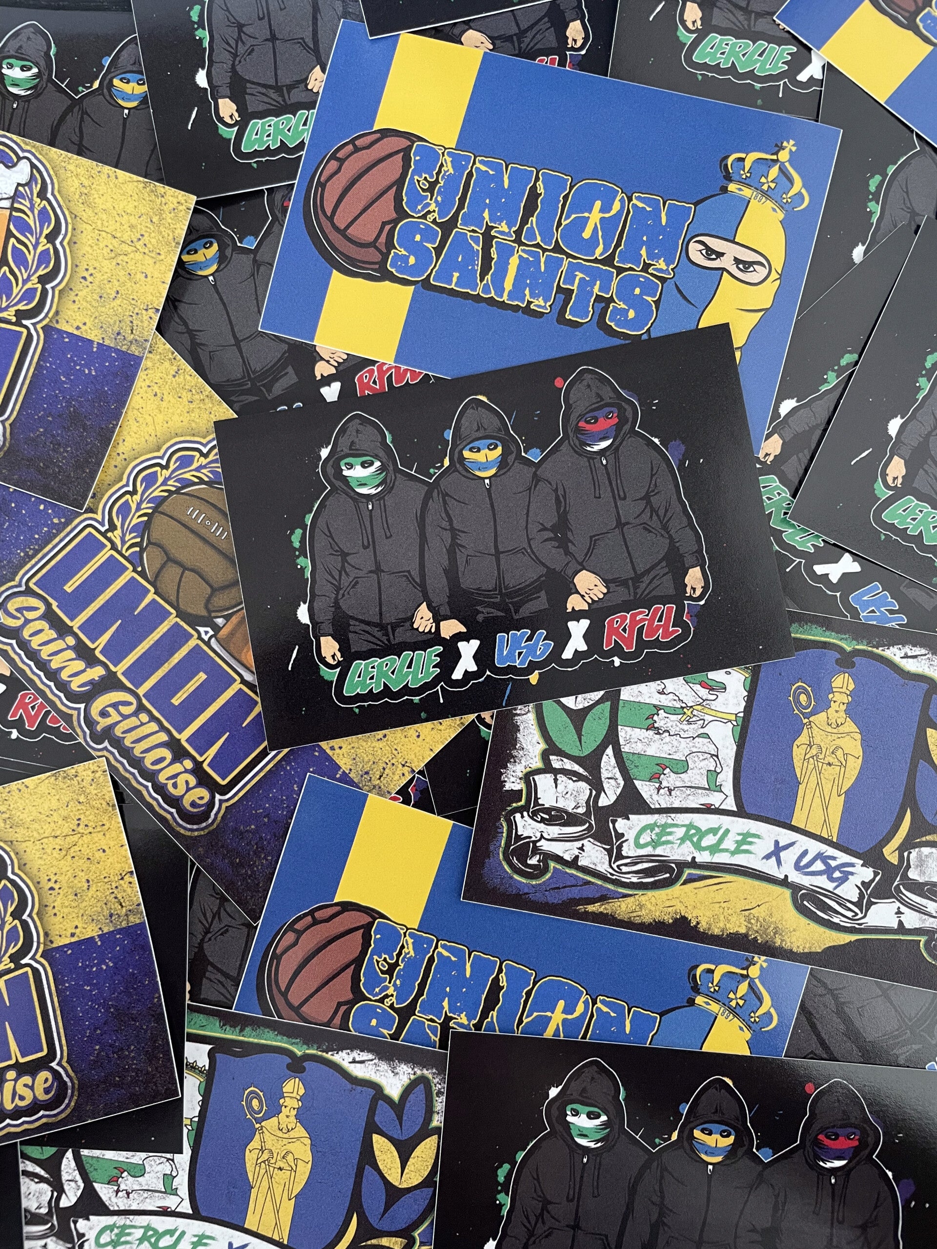 Union Saint Gilloise sticker mix