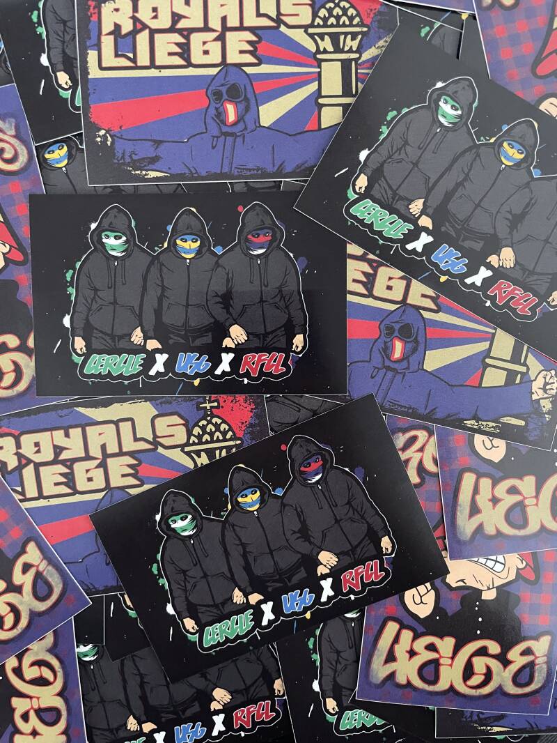 Royals Liege sticker mix