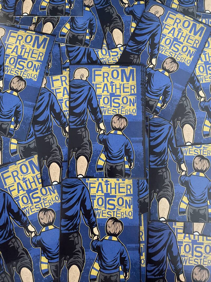 From Father to son Westerlo stickers