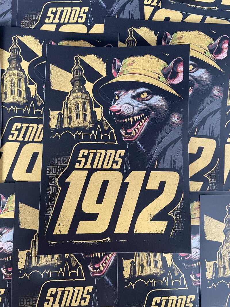 Sinds 1912 XXL stickers
