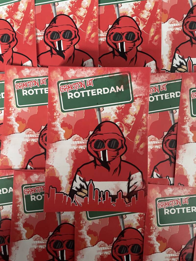 Groeten uit Rotterdam XXL stickers