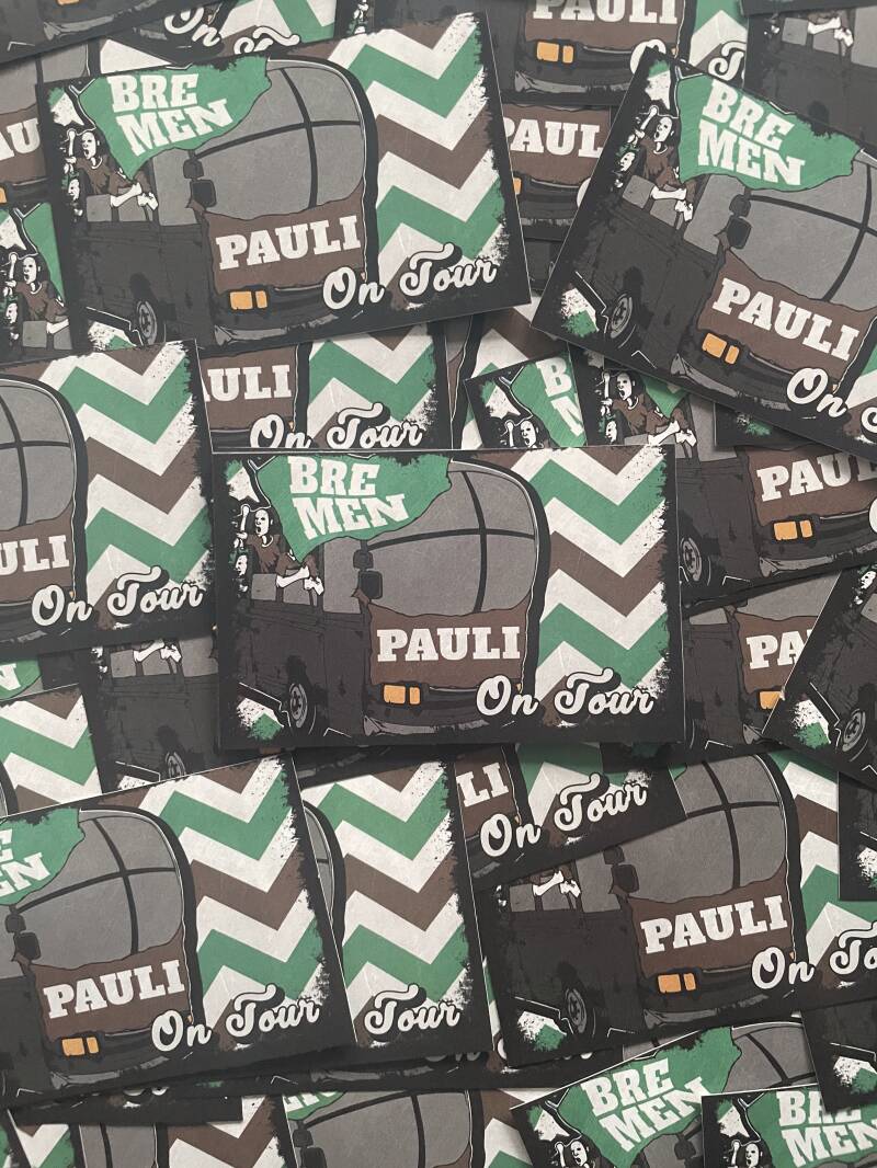 Bremen Pauli On tour Aufkleber