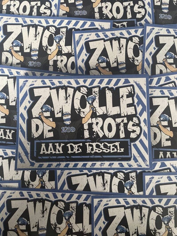 Zwolle de trots aan de ijssel XXL stickers