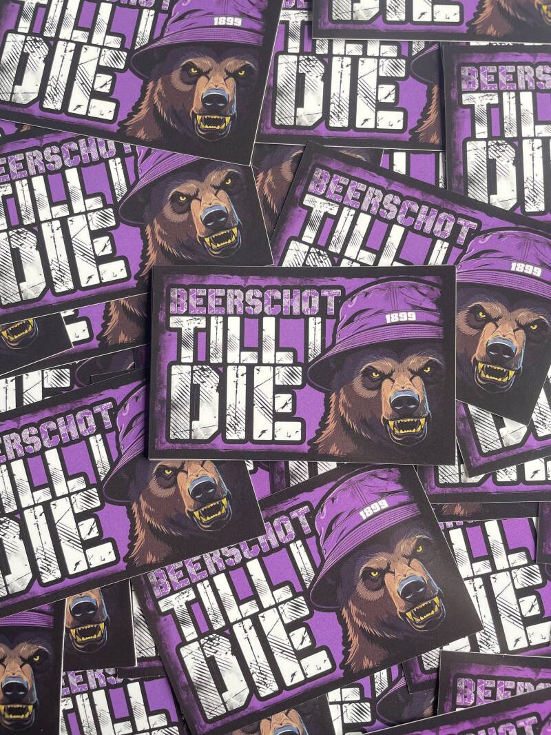 Beerschot till I Die stickers