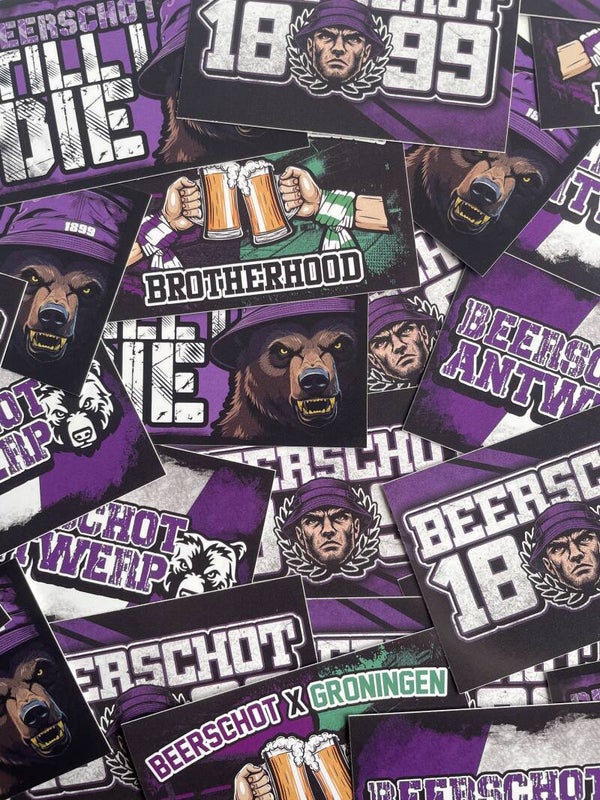 Beerschot sticker mix