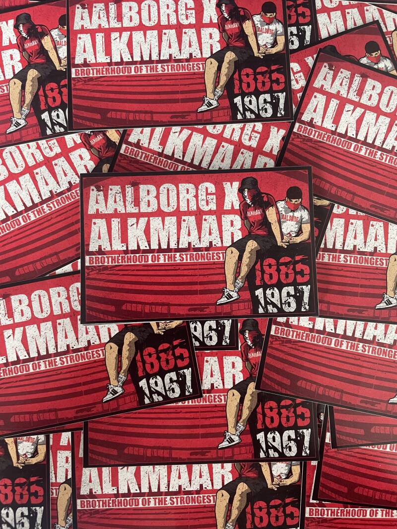 Aalborg X Alkmaar stickers