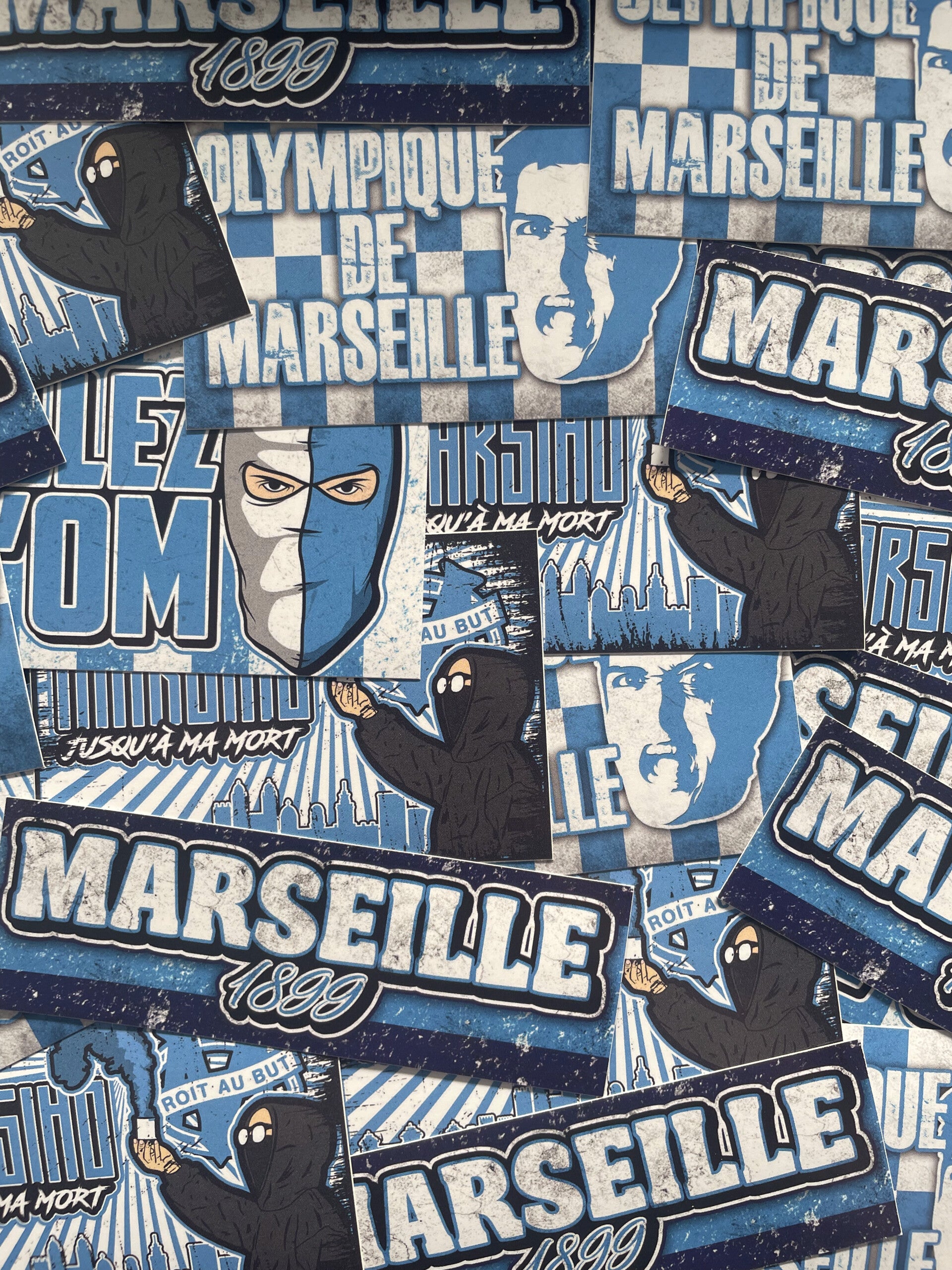 Marseille Sticker mix