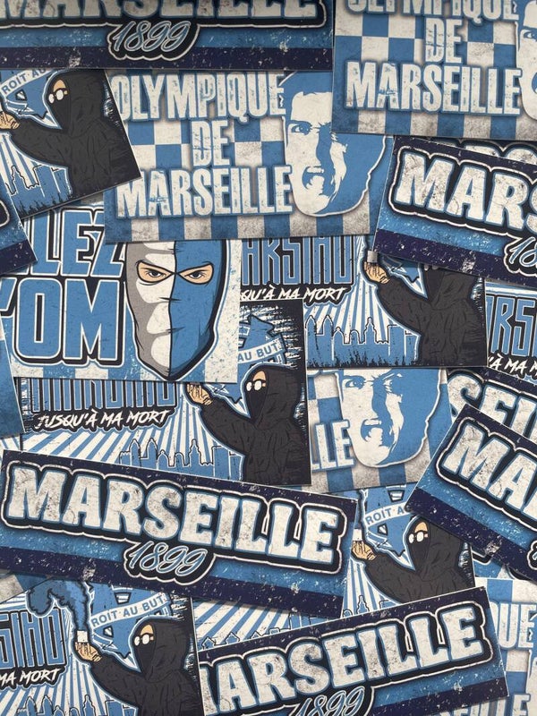 Marseille Sticker mix