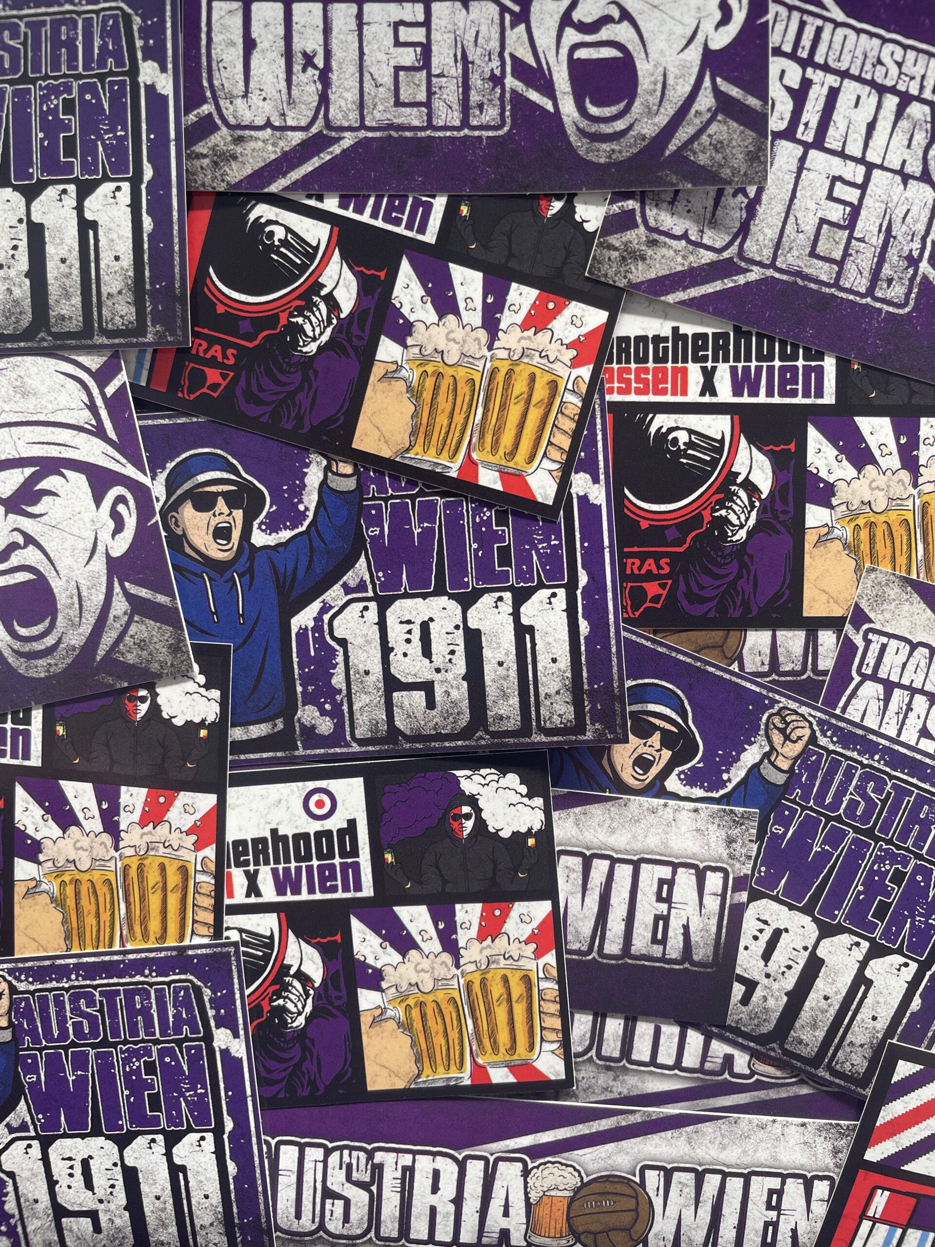 Austria Wien Sticker mix
