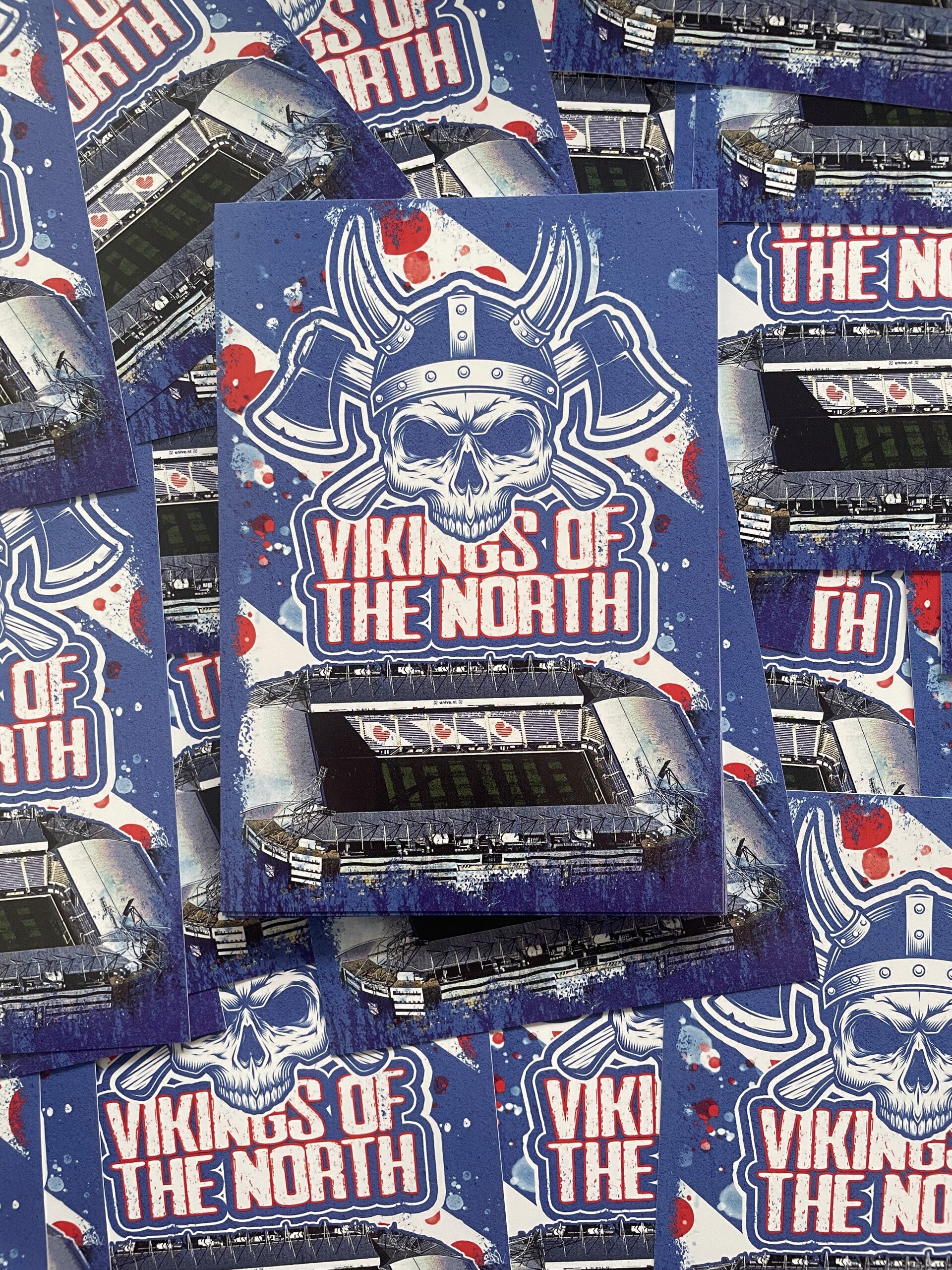 Vikings of the north XXL stickers