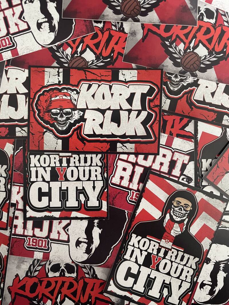 Kortrijk sticker mix